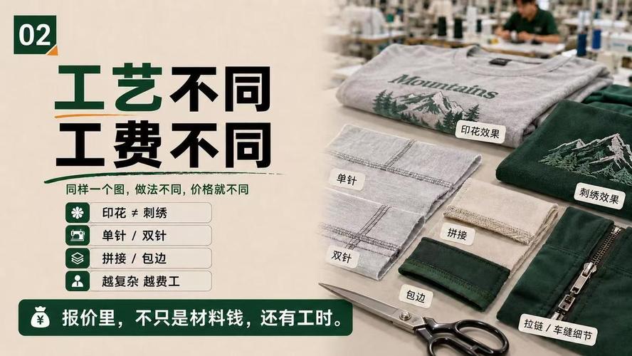 同样一件衣服,为什么不同工厂报价能差十几块?